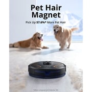 Eufy RoboVac X8 Hybrid Robotic Vacuum Cleaner Black T2261K11