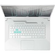 Asus Tuf Dash F15 Gaming Laptop Core i7-11370H 3.30GHz 16GB 512GB SSD Free Dos 15.6inch FHD Moonlight White 4gb Nvidia RTX 3050
