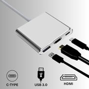 Smart Alien 4-in-1 USB-C Hub Silver