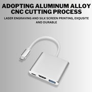 Smart Alien 4-in-1 USB-C Hub Silver