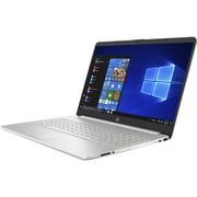 HP (2020) Laptop - 11th Gen / Intel Core i3-1115G4 / 15.6inch FHD / 256GB SSD / 4GB RAM / Shared Intel UHD Graphics / Windows 10 Home S Mode / English & Arabic Keyboard / Natural Silver / Middle East Version - [15s-fq2020ne]