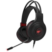 Havit H2011D Wired On Ear Gaming Headset Black/Red