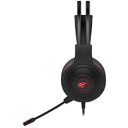Havit H2011D Wired On Ear Gaming Headset Black/Red