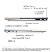 HP ENVY x360 (2020) Laptop - 11th Gen / Intel Core i5-1135G7 / 15.6inch FHD / 512GB SSD / 8GB RAM / Windows 10 / Silver - [15-ED1055WM]