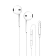 Porodo PD-STAEP-WH Wired In Ear Headset White