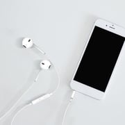 Porodo PD-STAEP-WH Wired In Ear Headset White