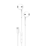 Porodo PD-STCEP-WH Wired In Ear Headset White
