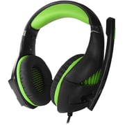 Crown CMGH 2002 Wired Over Ear Gaming Headset Green