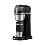 Kitchenaid Personal Coffee Maker With 0.54 L Thermal Mug Barista Style Coffee - Removable Water Tank With Handle Black