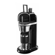 Kitchenaid Personal Coffee Maker With 0.54 L Thermal Mug Barista Style Coffee - Removable Water Tank With Handle Black