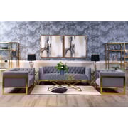 Pan Emirates Lifespan 3 Seater Sofa (gold Frame)