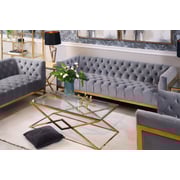 Pan Emirates Lifespan 3 Seater Sofa (gold Frame)
