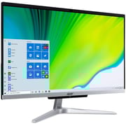 Acer Aspire C24 AIO (2020) Desktop - 11th Gen / Intel Core i5-1135G7 / 23.8inch FHD / 8GB RAM / 1TB HDD / 2GB NVIDIA GeForce MX450 Graphics / Windows 11 Home / Silver - [C24-1651]
