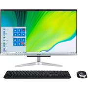 Acer Aspire C24 AIO (2020) Desktop - 11th Gen / Intel Core i5-1135G7 / 23.8inch FHD / 8GB RAM / 1TB HDD / 2GB NVIDIA GeForce MX450 Graphics / Windows 11 Home / Silver - [C24-1651]