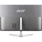 Acer Aspire C24 (2020) Desktop - 11th Gen / Intel Core i5-1135G7 / 23.8inch FHD / 8GB RAM / 512GB SSD / 2GB NVIDIA GeForce MX450 Graphics / Windows 11 Home / English & Arabic Keyboard / Silver / Black / Middle East Version - [C24-1651]
