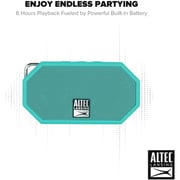 Altec Lansing Mini H2O 3 Rugged Bluetooth Speaker Mint