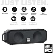 Altec Lansing Fury Bluetooth Speaker Black