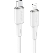 Acefast USB-C To Lightning Cable 1.2m White
