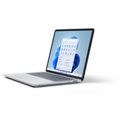 Microsoft Surface Laptop Studio (2021) - 11th Gen / Intel Core i5-11300H / 14.4inch PixelSense Display / 16GB RAM / 256GB SSD / Shared Intel Iris Xe Graphics / Windows 11 Home / English & Arabic Keyboard / Platinum / Middle East Version - [THR-00013]