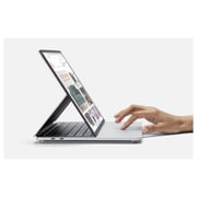 Microsoft Surface Laptop Studio (2021) - 11th Gen / Intel Core i5-11300H / 14.4inch PixelSense Display / 16GB RAM / 256GB SSD / Shared Intel Iris Xe Graphics / Windows 11 Home / English & Arabic Keyboard / Platinum / Middle East Version - [THR-00013]