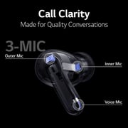 LG Earbuds TONE Free FP5 Enhanced Active Noise Cancelling True Wireless Bluetooth UAE Version