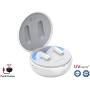 LG EarbudsTONE Free FP9W - Plug and Wireless True Wireless Bluetooth UVnano Earbuds