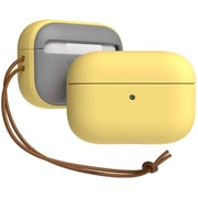 Vrs Design Modern Designed For Airpods Pro Case Cover With Leather Strap - Lemonade