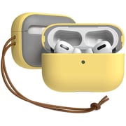 Vrs Design Modern Designed For Airpods Pro Case Cover With Leather Strap - Lemonade