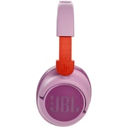 JBL JR460NC Kids Wireless Over-Ear Noise Cancelling Headphones, Pink – JR460NC