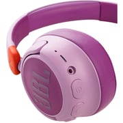 JBL JR460NC Kids Wireless Over-Ear Noise Cancelling Headphones, Pink – JR460NC