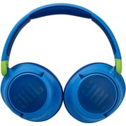 JBL JR460NC Wireless Over-Ear Noise Cancelling Kids Headphones Blue