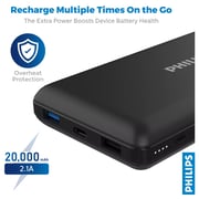 Philips Power Bank 20000mAh Black DLP8720N/00