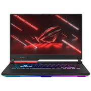 ASUS ROG Strix G15 (2021) Gaming Laptop - AMD Ryzen 9-5900HX / 15.6inch FHD / 16GB RAM / 1TB SSD / 12GB AMD Radeon RX 6800M Graphics / Windows 11 Home / English & Arabic Keyboard / Black / Middle East Version - [G513QY-HF002W]