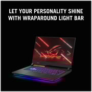 ASUS ROG Strix G15 (2021) Gaming Laptop - AMD Ryzen 9-5900HX / 15.6inch FHD / 16GB RAM / 1TB SSD / 12GB AMD Radeon RX 6800M Graphics / Windows 11 Home / English & Arabic Keyboard / Black / Middle East Version - [G513QY-HF002W]