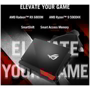 ASUS ROG Strix G15 (2021) Gaming Laptop - AMD Ryzen 9-5900HX / 15.6inch FHD / 16GB RAM / 1TB SSD / 12GB AMD Radeon RX 6800M Graphics / Windows 11 Home / English & Arabic Keyboard / Black / Middle East Version - [G513QY-HF002W]