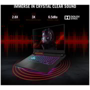 ASUS ROG Strix G15 (2021) Gaming Laptop - AMD Ryzen 9-5900HX / 15.6inch FHD / 16GB RAM / 1TB SSD / 12GB AMD Radeon RX 6800M Graphics / Windows 11 Home / English & Arabic Keyboard / Black / Middle East Version - [G513QY-HF002W]