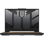 ASUS TUF F15 (2022) Gaming Laptop - 12th Gen / Intel Core i7-12700H / 15.6inch FHD / 16GB RAM / 512GB SSD / 4GB NVIDIA GeForce RTX 3050 Graphics / Windows 11 Home / English & Arabic Keyboard / Grey / Middle East Version - [FX507ZC-HN028W]