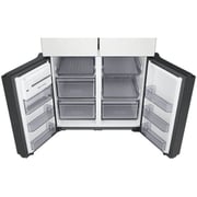 Samsung  BESPOKE 4-Door Flex Refrigerator 820 L With Top & Bottom Glam White Panel