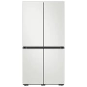 Samsung  BESPOKE 4-Door Flex Refrigerator 820 L With Top Glam White-Glam Navy & Bottom Glam White-Glam Navy Panel