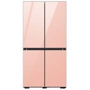 Samsung  BESPOKE 4-Door Flex Refrigerator 820 L With Top & Bottom Glam Peach Panel