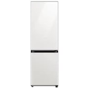 Samsung  BESPOKE 1.85m Fridge Freezer 350LWith Top Glam White & Bottom Glam Peach Panel