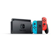 Nintendo Switch V2 32GB Neon Blue/Red Middle East Version + Mario Party Superstars Game + Starlink + Accessory