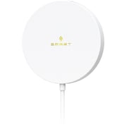 Smart Premium Magnetic 2 In 1 Wireless Charger White