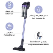 Samsung Jet 60 Stick Cordless Vacuum Cleaner Violet VS15A6031R4/SG