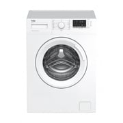 Beko 7kg Front Load Washing Machine, 1200 RPM, 15 Programs, Quick Wash 14/28 Min, White - WTV7612BW