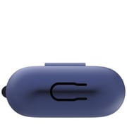 Baykron Silicone Case With Carabiner For Airpods 3rd Generation Midnight Blue