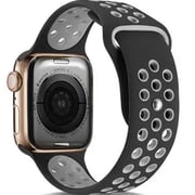 FITIT Silicon Sport Band Compatible with Apple Watch Band 45mm 44mm 42mm 49mm for Women Men,Soft Silicone Breathable Wristband Replacement Strap for iWatch Ultra 2 SE Series 3 and Above