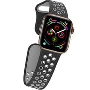 FITIT Silicon Sport Band Compatible with Apple Watch Band 45mm 44mm 42mm 49mm for Women Men,Soft Silicone Breathable Wristband Replacement Strap for iWatch Ultra 2 SE Series 3 and Above