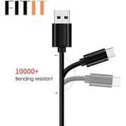 Fitit USB-C Cable 1m Black