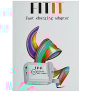 Fitit Dual Port Fast Charging 20W Wall Adapter White - FWA-001